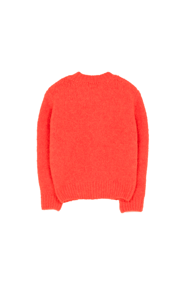 LONA Red - Crew Neck Sweater Fashion