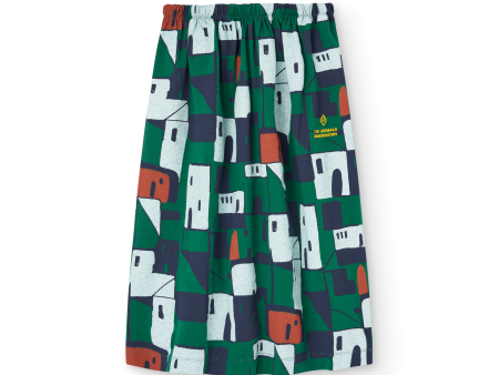 Ladybug Kids Skirt Green Online