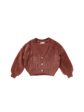 Boxy Crop Cardigan Ruby Online Hot Sale