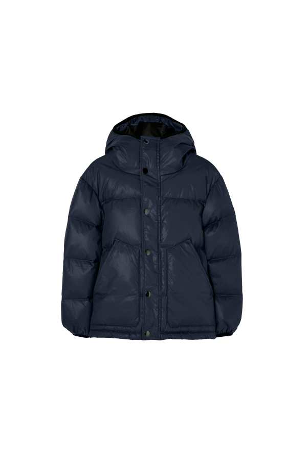 SNOWFLOW Sailor Blue 2 - Sraight Down Jacket For Cheap