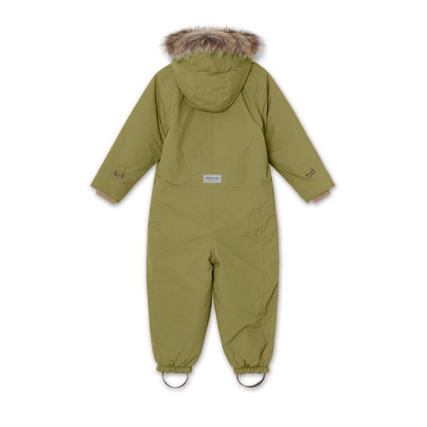 Wisti Fleece Lined Snowsuit Fur. GRS Mosstone Online Sale