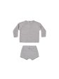 Summer Knit Set Heathered Periwinkle For Discount