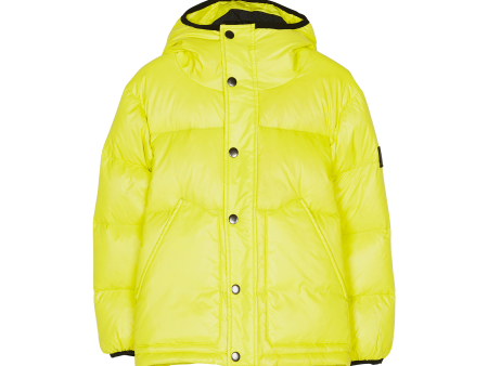 SNOWFLOW Super Lime - Down Jacket Cheap