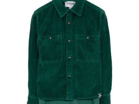 ENARA Bottle Green - Long Sleeve Shirt Online