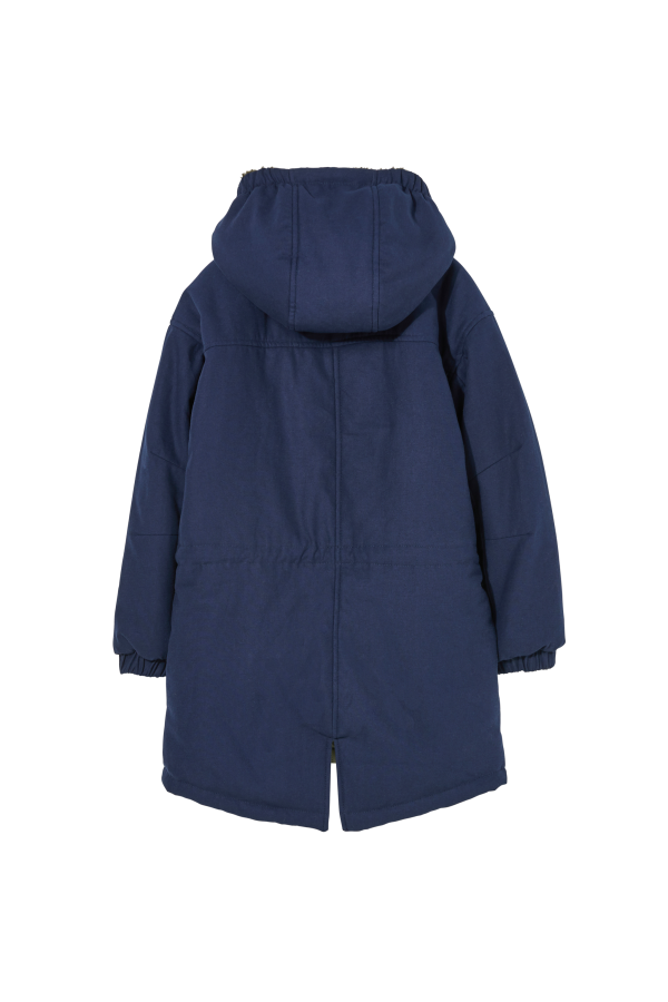 LAW Navy - Reversible Hooded Parka Online Sale