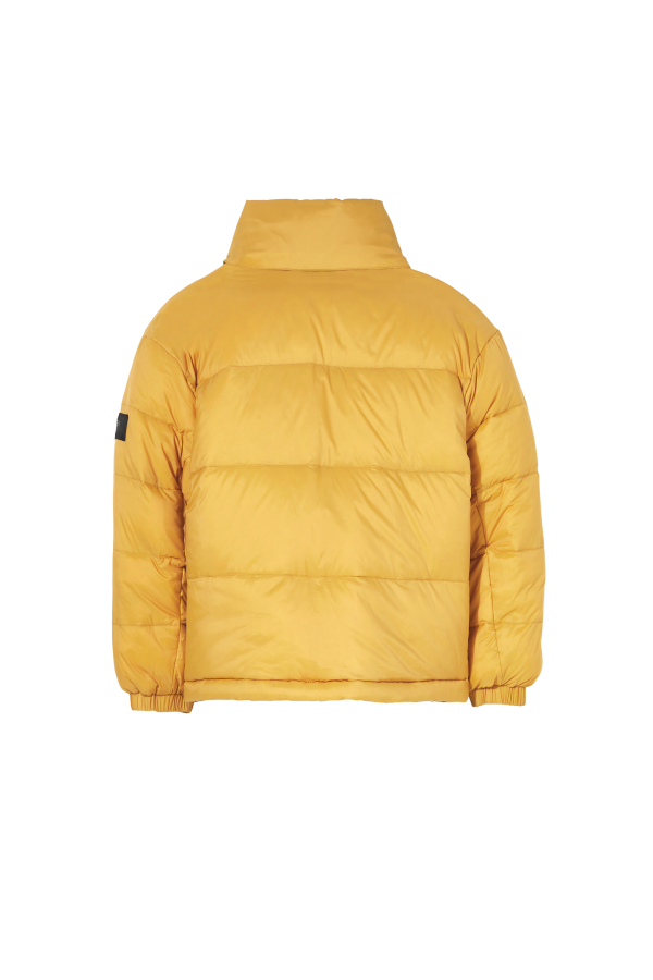 SNOWTY Warm Yellow Earth Camo - Reversible Down Jacket For Cheap