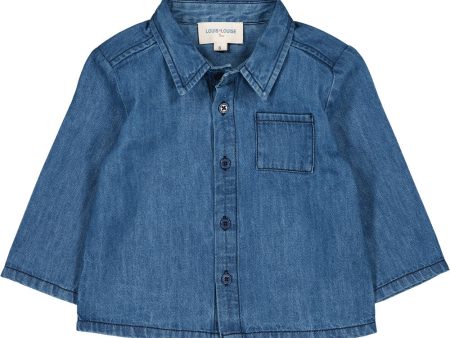 Shirt Leon Chambray Blue Fashion