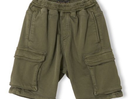 SHORTBEACH Khaki - Boy Woven Jogging Shorts Online Sale