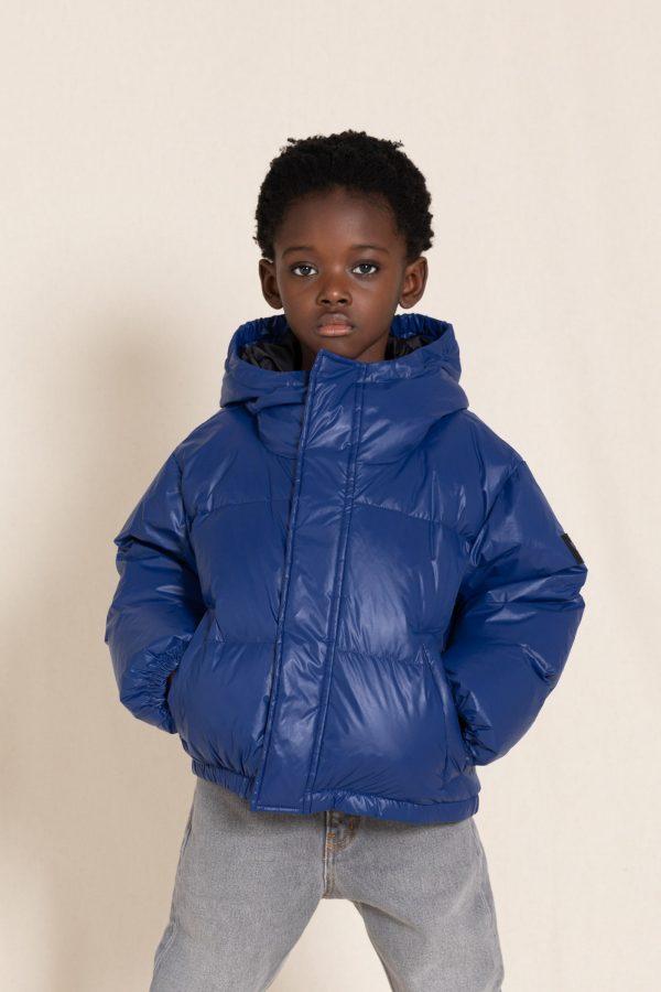 SNOWFALL Ink Blue - Down Jacket For Cheap