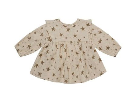 Piper Blouse Grey Stars Discount