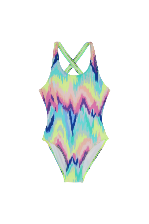 OLIVIA Multicolor Psychedelic - Swimsuit For Discount