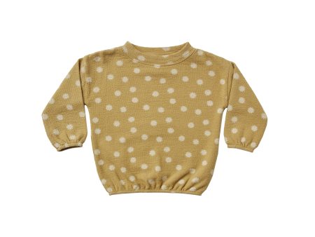 Slouchy Pullover Sunburst Gold Hot on Sale