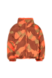 SNOWTY Pop Orange Zebra - Reversible Down Jacket Cheap