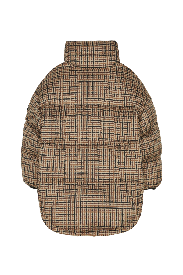 SNOWBAG Mocca Checkers - Down Jacket Online now