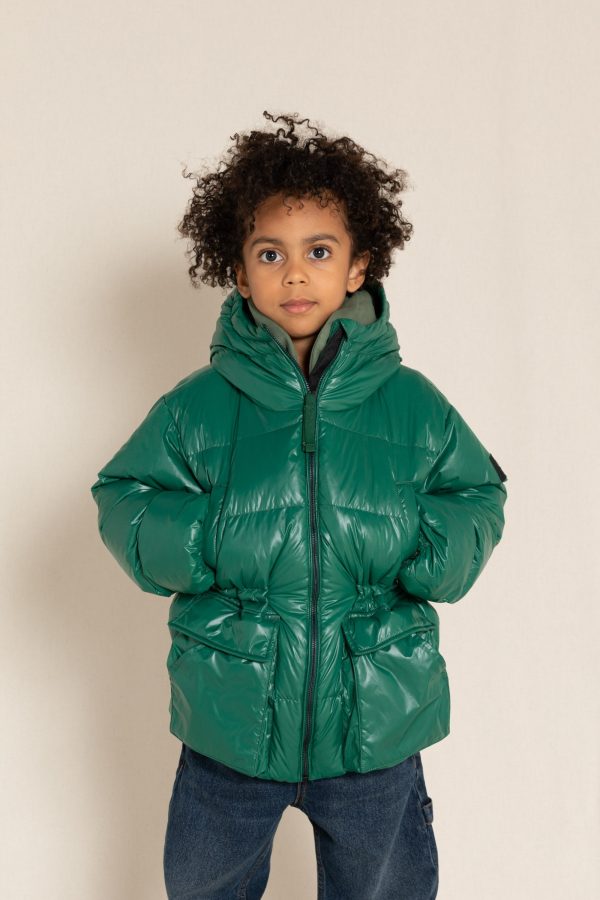 SNOWBEE Bottle Green - Down Parka Fashion