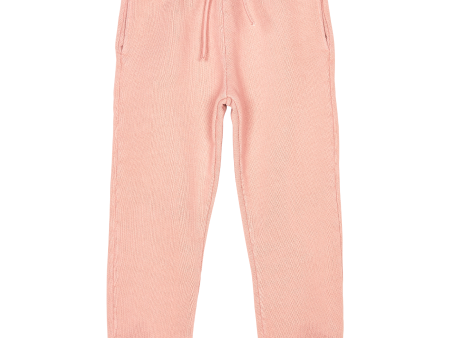 CLOWY Grey Pink - Loose Fit Sweatpants For Cheap