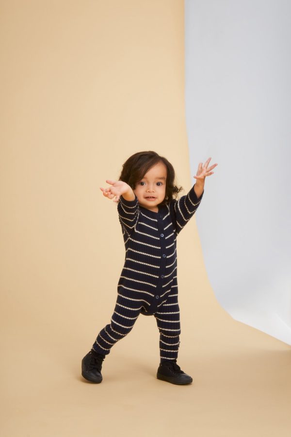 Bodysuit Knit Farley Galaxy Stripe on Sale