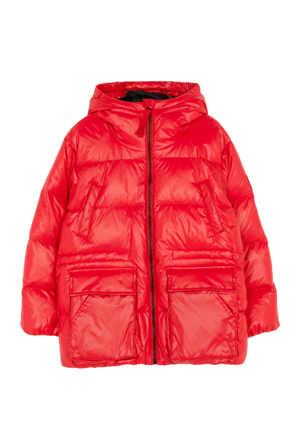 SNOWBEE Deep Red - Down Parka Fashion