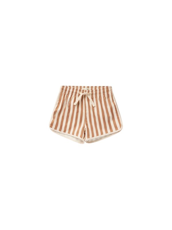 Swim Trunk Clay Stripe For Sale