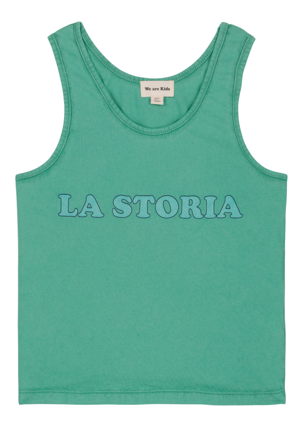 Debardeur Marcel Jersey Paradise Print La Storia on Sale