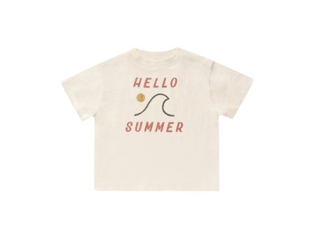 Relaxed Tee Hello Summer Sale