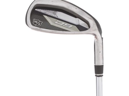 Wilson D9 Steel Mens Right Hand Pitching Wedge Regular - KBS Ultralight For Cheap