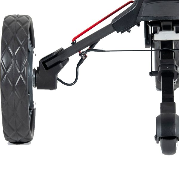 Bag Boy Volt Remote Electric Golf Trolley - Red Black Online Sale