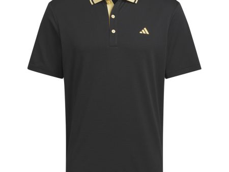 adidas Ultimate365 Tour Sport Collar Polo Shirt - Black For Discount