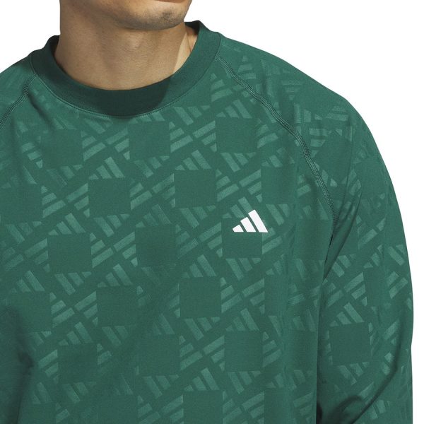 adidas Ultimate365 Tour Sweatshirt - Collegiate Green Online Hot Sale