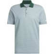 adidas Ottoman Polo Shirt - Collegiate Green White Discount