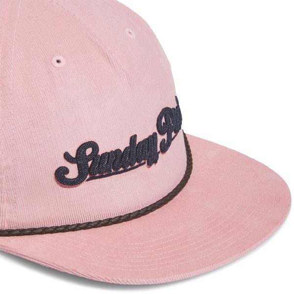 adidas  Sunday Pins  Corduroy Cap - Semi Pink Spark For Sale