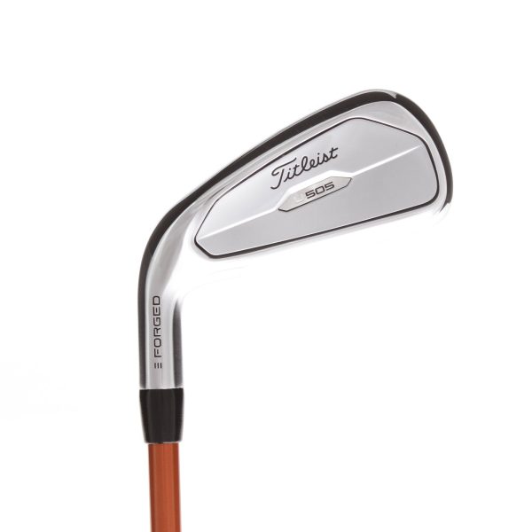 Titleist U505 2023 Graphite Mens Left Hand 2 Iron 18* Stiff - Tour AD Graphite Design D1-85 Hybrid Sale