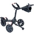 Bag Boy Volt Remote Electric Golf Trolley - Red Black Online Sale