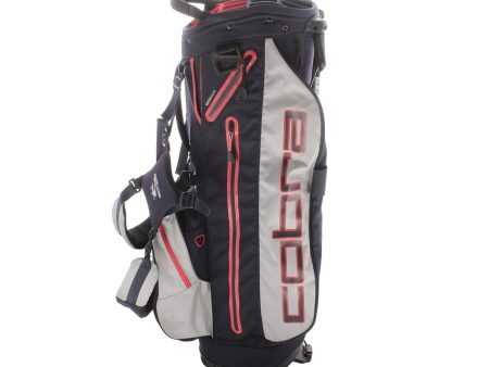 Cobra Stand Bag - Navy Red Grey Supply