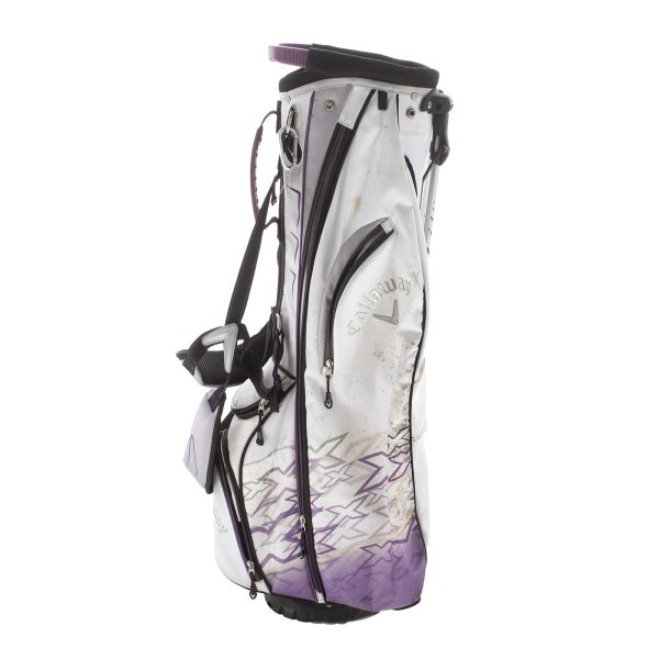 Callaway X-Series Stand Bag - White Purple For Sale