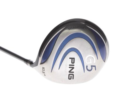 Ping G5 460cc Graphite Mens Right Hand Driver 10.5* Stiff - Ping TFC100D Tip Flex Control Online