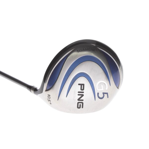 Ping G5 460cc Graphite Mens Right Hand Driver 10.5* Stiff - Ping TFC100D Tip Flex Control Online