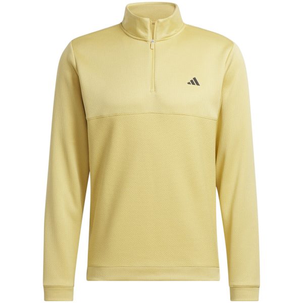 adidas Ultimate365 Textured 1 4 Zip Pullover - Oat Online now