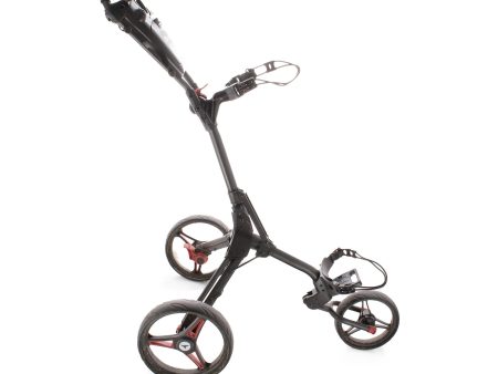 Motocaddy Cube 3-Wheel Push Trolley - Black Red on Sale