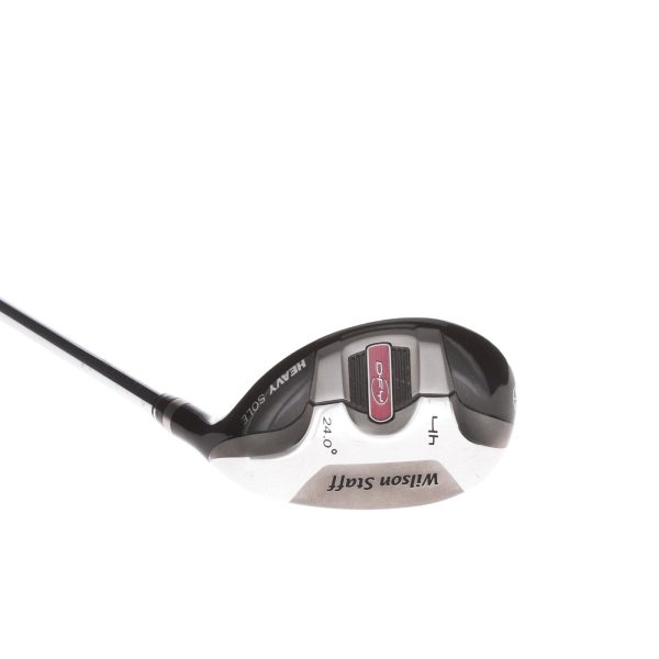 Wilson Staff D-FY Steel Graphite Mens Right Hand 4 Hybrid 24* - Wilson Half Steel + Half Graphite Fashion