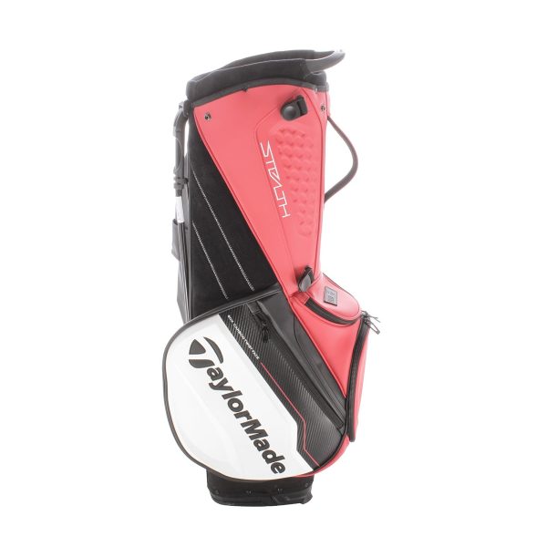 TaylorMade Stealth Stand Bag - Red Black White For Discount