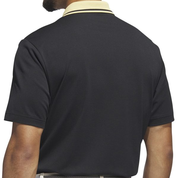 adidas Ultimate365 Tour Sport Collar Polo Shirt - Black For Discount