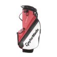 TaylorMade Stealth Stand Bag - Red Black White For Discount