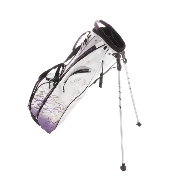 Callaway X-Series Stand Bag - White Purple For Sale