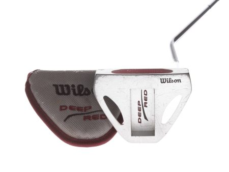 Wilson Deep Red Mens Right Hand Putter 34.5  Blade - Jouch For Sale