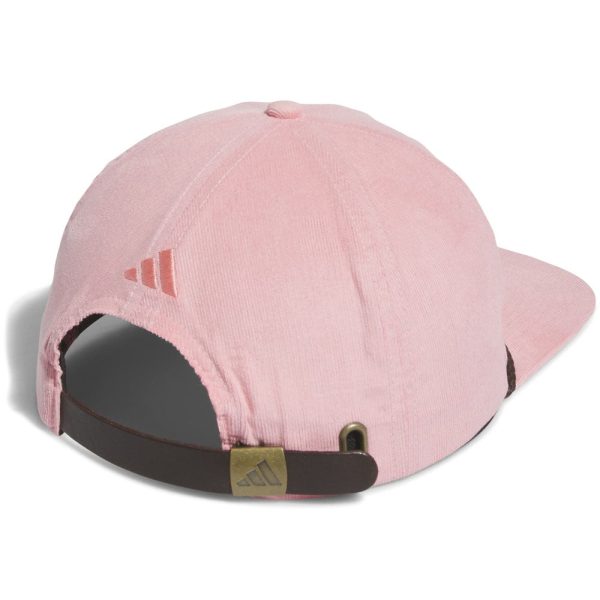 adidas  Sunday Pins  Corduroy Cap - Semi Pink Spark For Sale