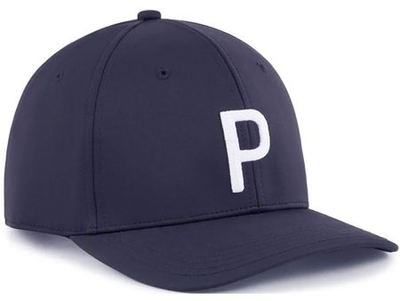 Puma Thermal Fleece P Cap - Deep Navy White Glow Discount