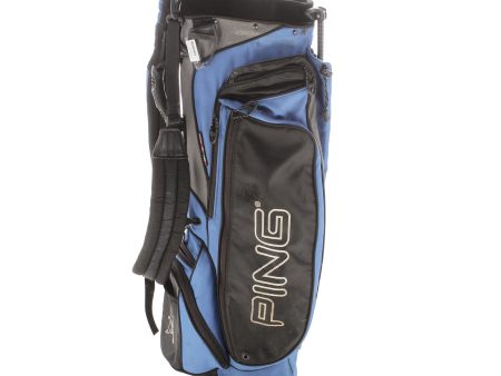 Ping Hoffer Vintage Stand Bag - Black Blue Gray on Sale